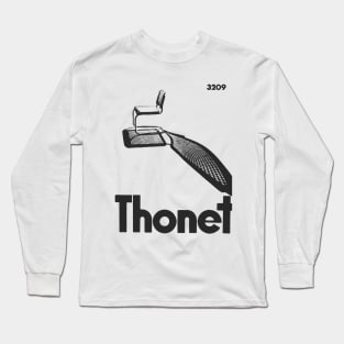 thonet chair midcentury modern aesthetic Long Sleeve T-Shirt